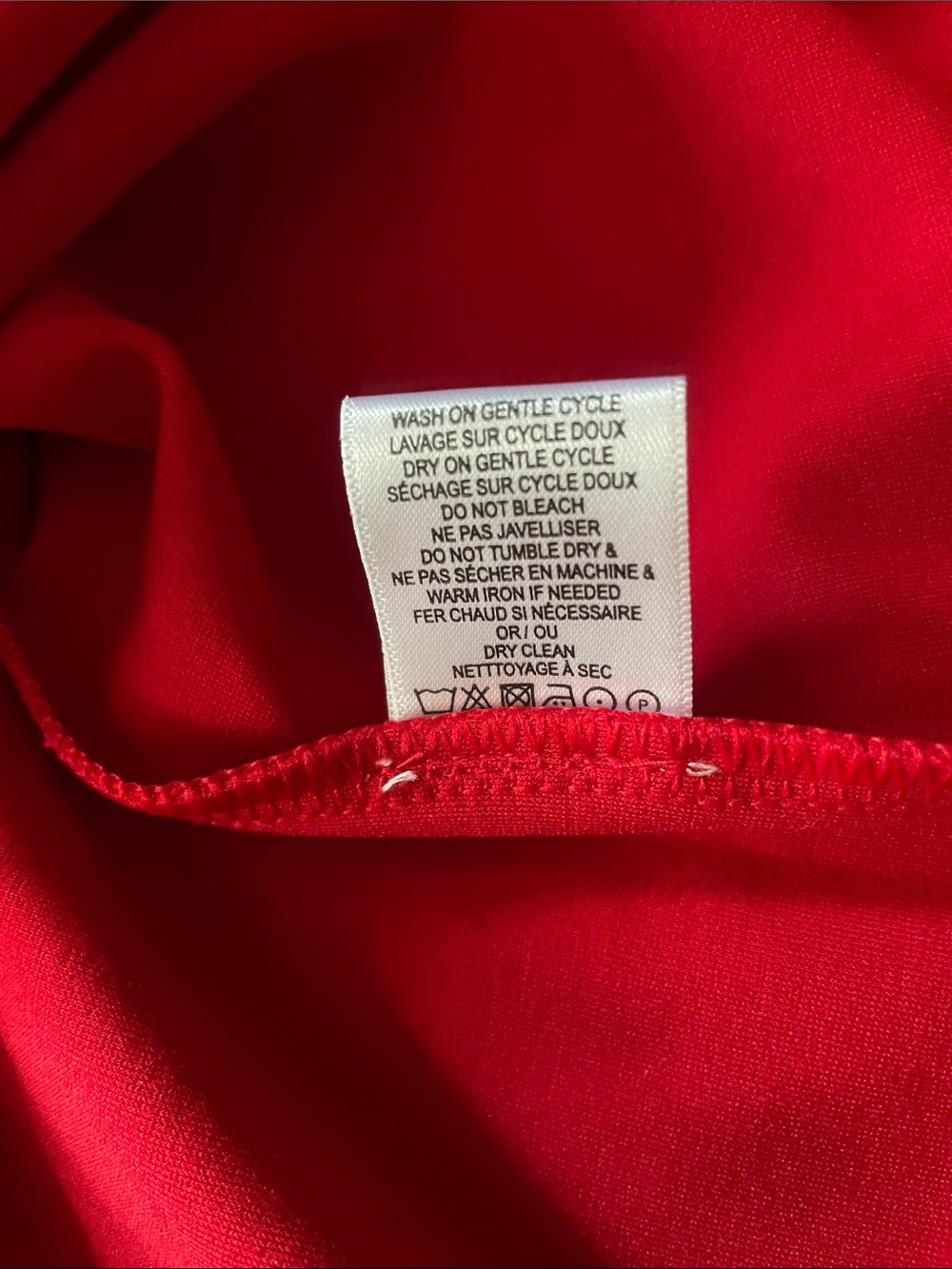 Frances Valentine Red Whitney Wrap Dress Women’s Sz Large NWT - Picture 16 of 16